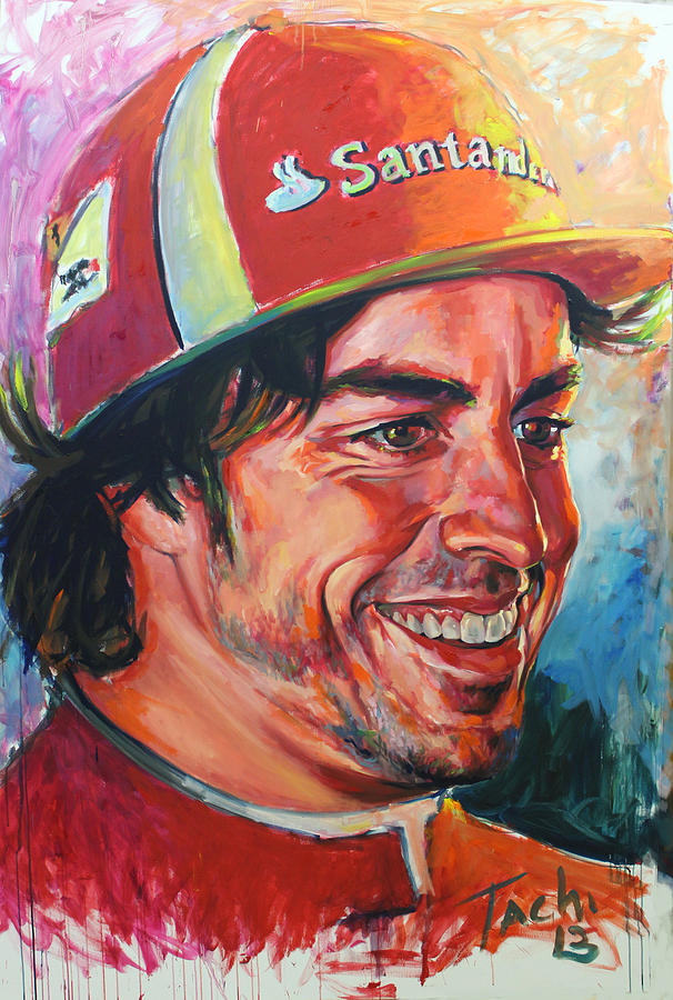 Alonso Painting by Tachi Pintor