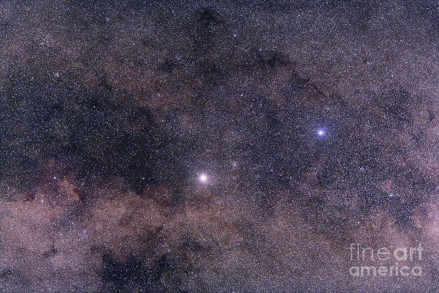 Alpha And Beta Centauri In The Southern Photograph by Alan Dyer