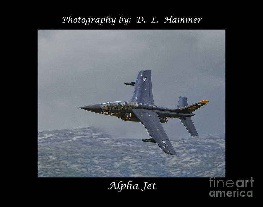 Alpha Jet Photograph by Dennis Hammer