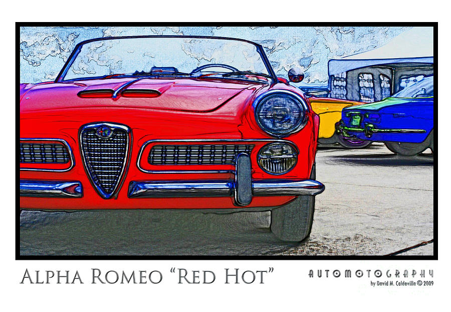 Alpha Romeo Red Hot Photograph by David Caldevilla