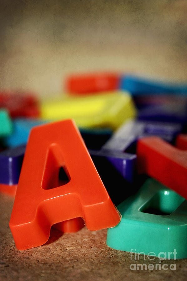 Alphabet Fun Photograph by Trish Mistric
