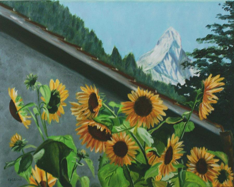 Alpine Delight Painting by Jill Ciccone Pike