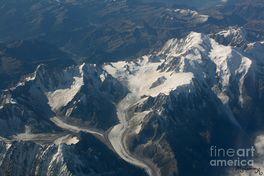 Alpine Glaciers Photograph by Mariarosa Rockefeller