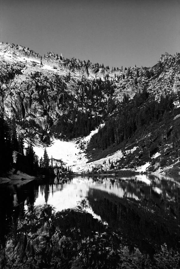 Alpine Lake August 1975 #1 Photograph by Ben Upham III