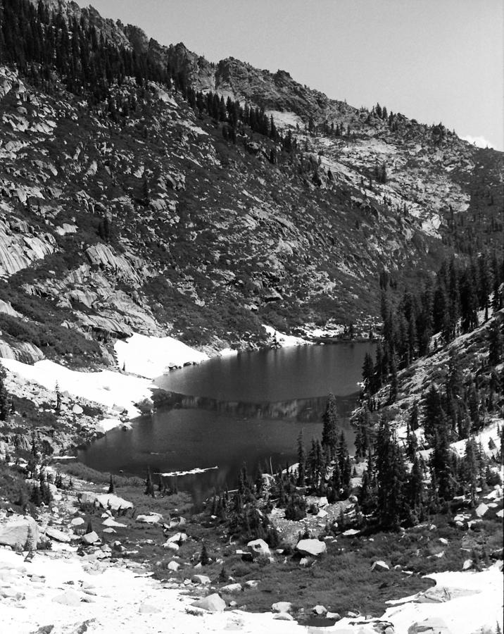 Alpine Lake August 1975 #2 Photograph by Ben Upham III