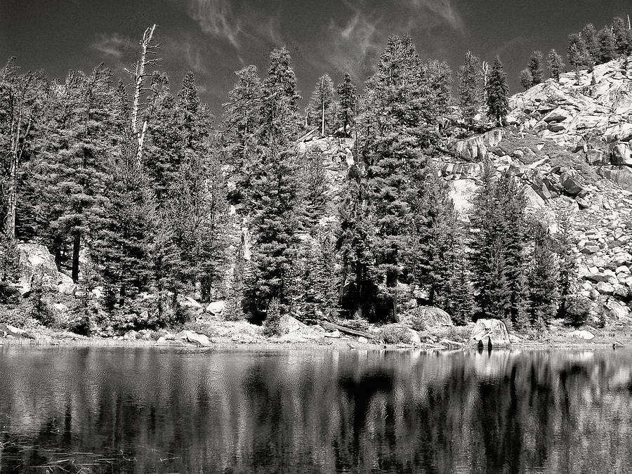 Alpine Lake Photograph by Dave Hall