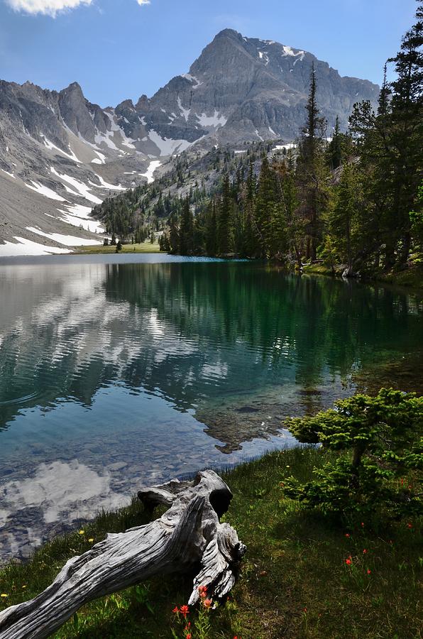 Alpine Lake in Idaho Photograph by Link Jackson