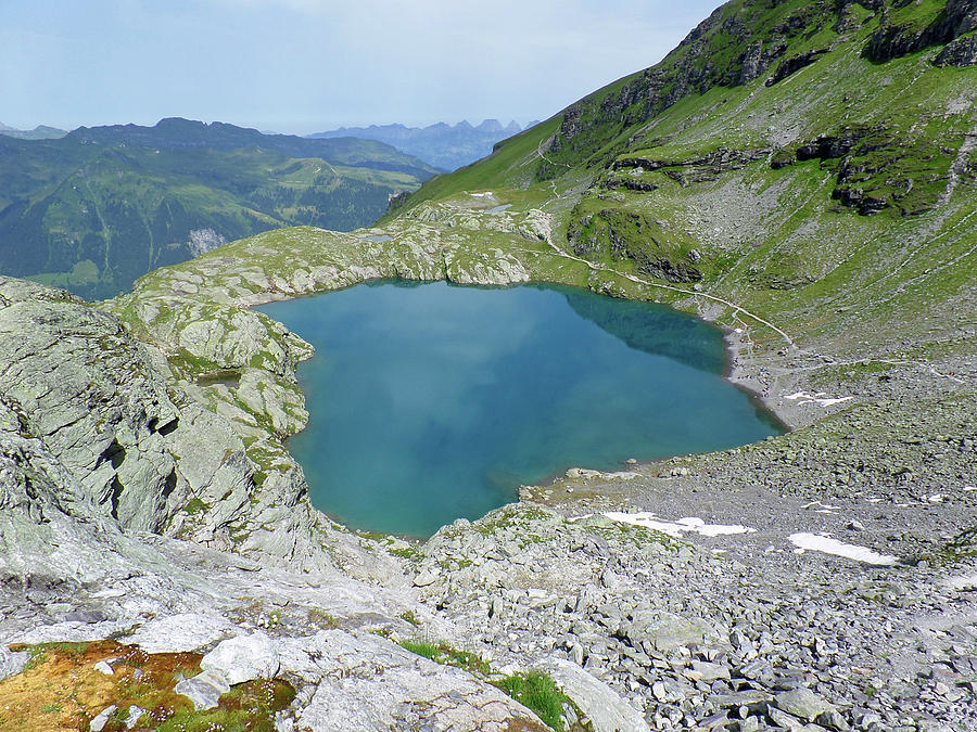 Alpine Lake Photograph by Werner Büchel