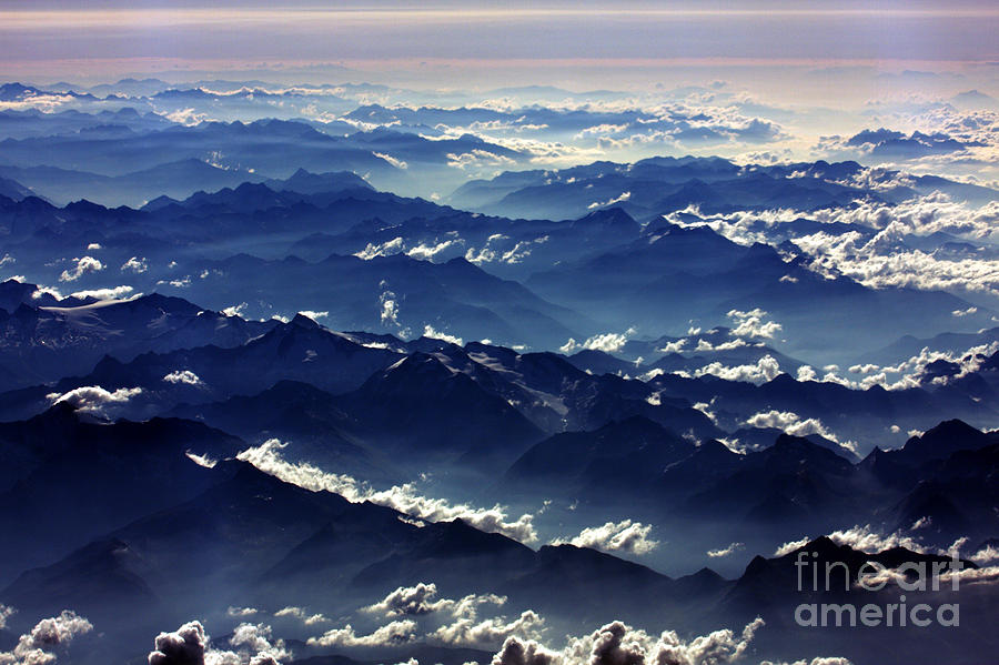 Alpine landscape Photograph by Greg Bajor