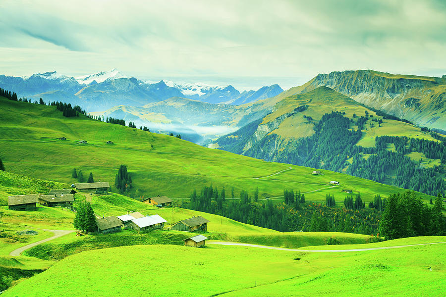 Alpine Landscape Photograph by Nullplus