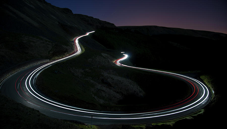 Alpine Roads Photograph by C T Aylward
