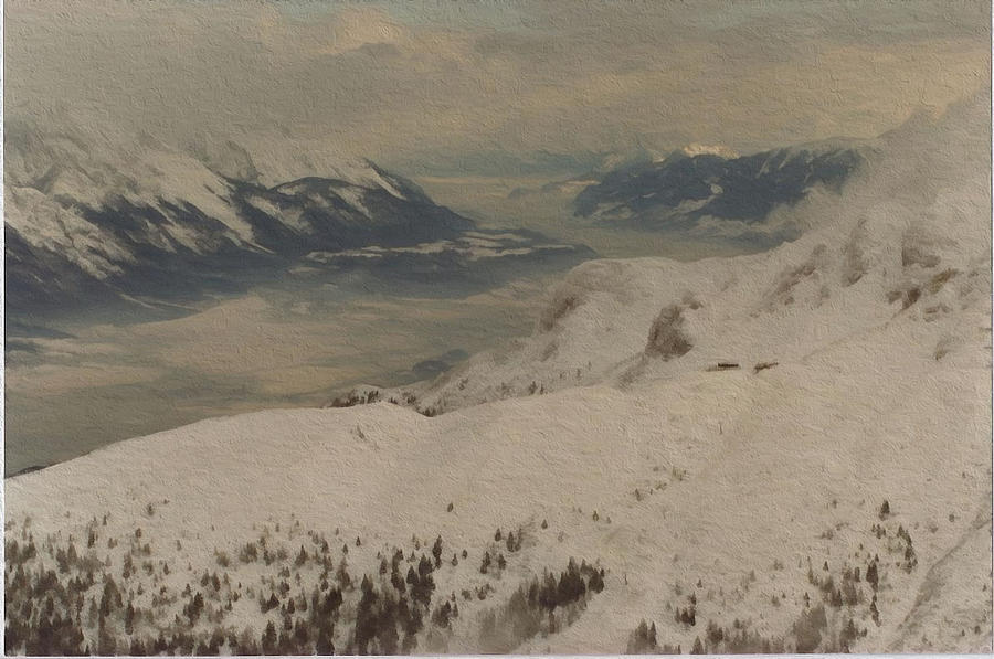Alpine View Photograph