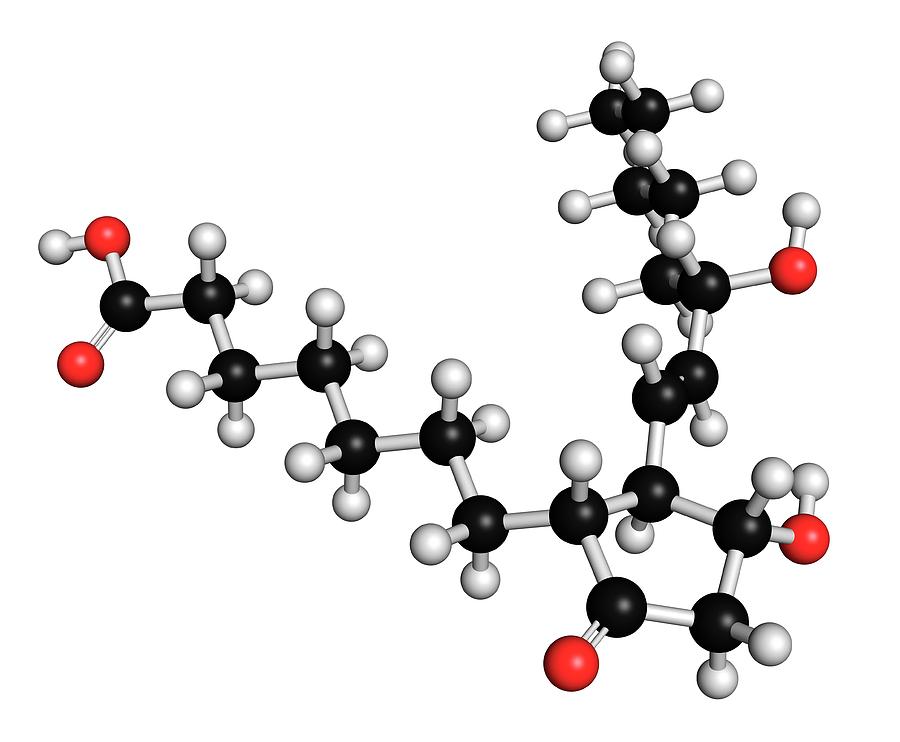 Prostaglandin Photograph - Alprostadil Erectile Dysfunction Drug by Molekuul