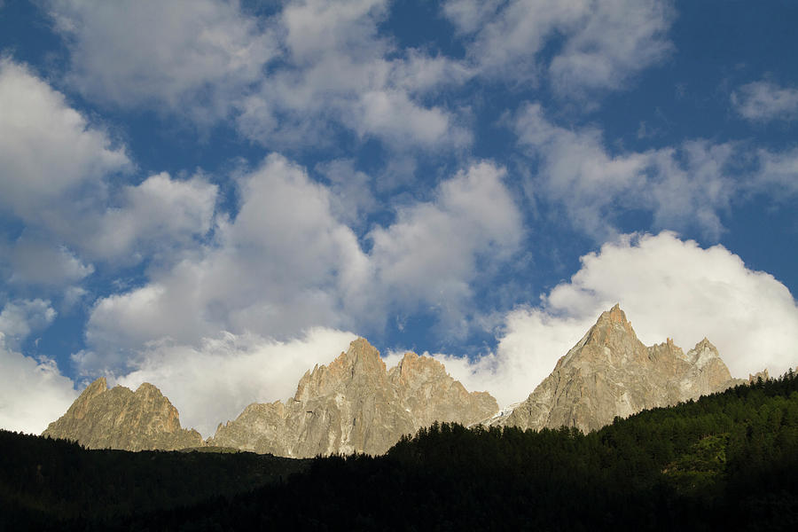 Alps Behind Chamonix Photograph by John Kieffer