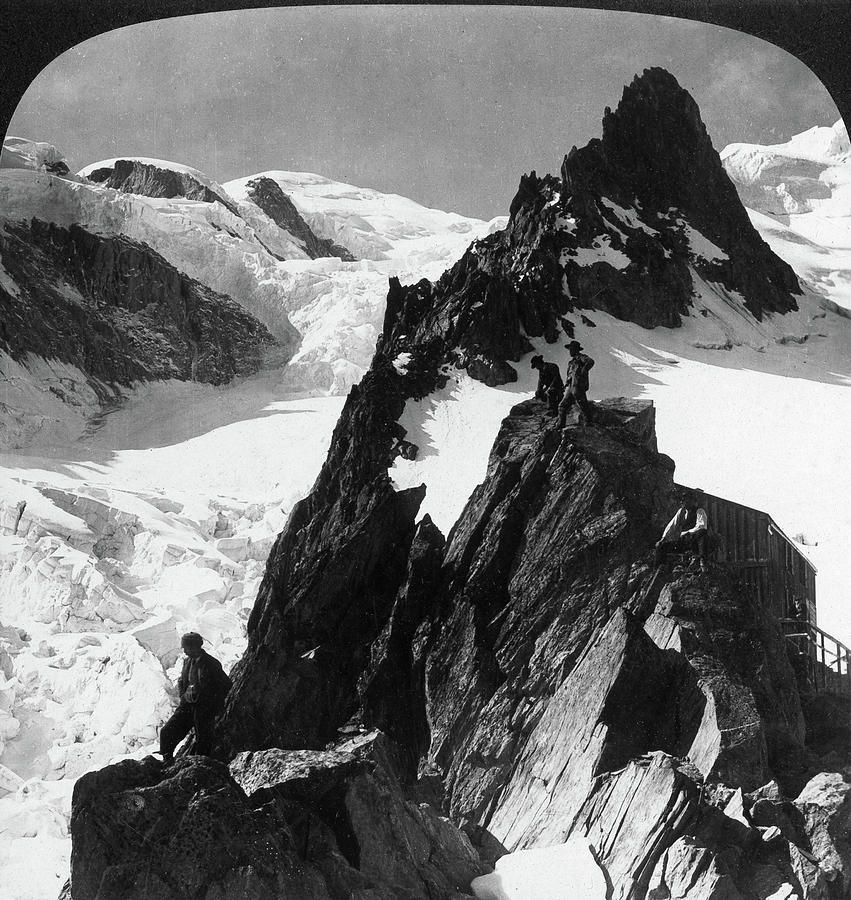 Alps Mont Blanc, C1908 Painting by Granger | Fine Art America