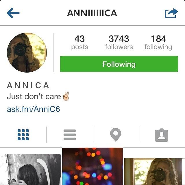 Also Go Follow @anniiiiiica Bc We Will Photograph by Rach Meier