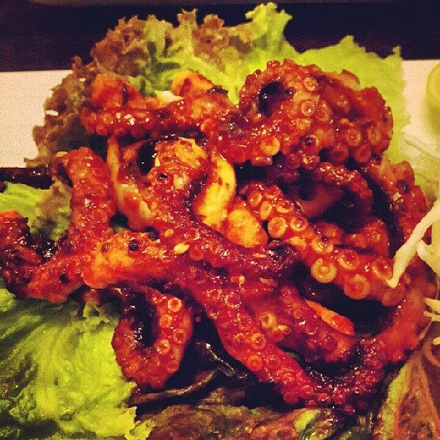 Octopus Photograph - Also #grilled #octopus. #fuck #yum by Farhad Karkaria