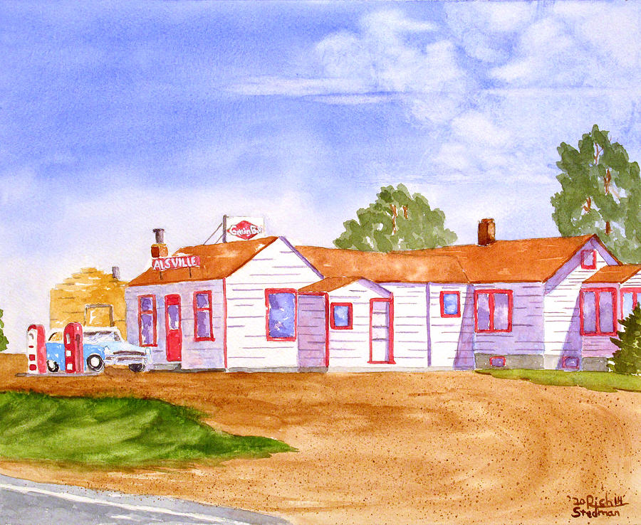 Alsville Painting by Richard Stedman