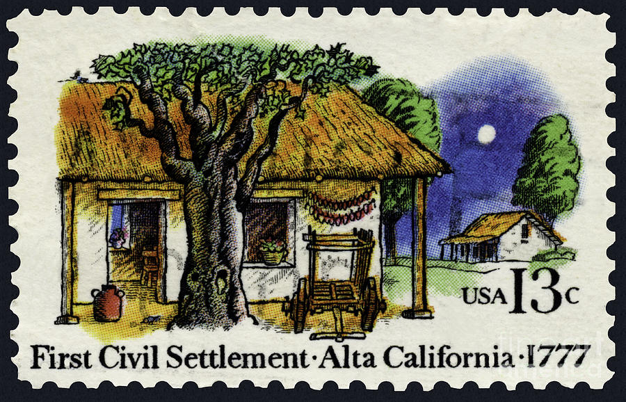 Alta California Settlement Stamp Photograph by Phil Cardamone