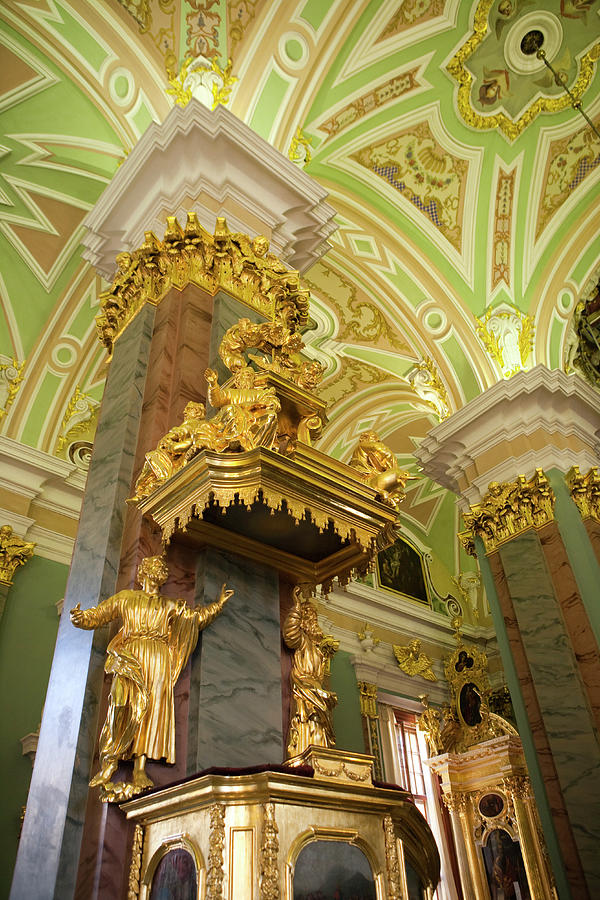 Altar In Peter And Paul Cathedral In Photograph by Holger Leue