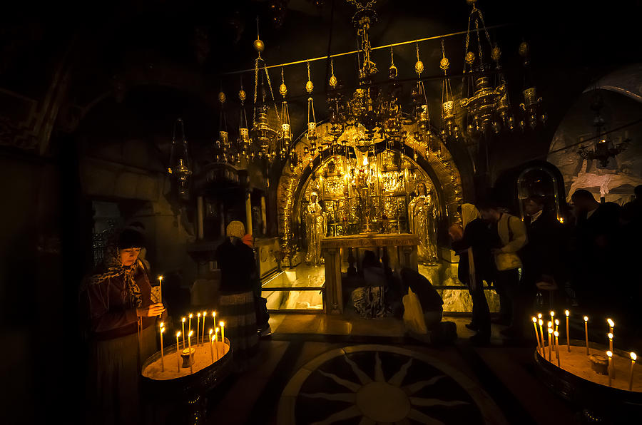 Altar of the Crucifixion Photograph by David Morefield