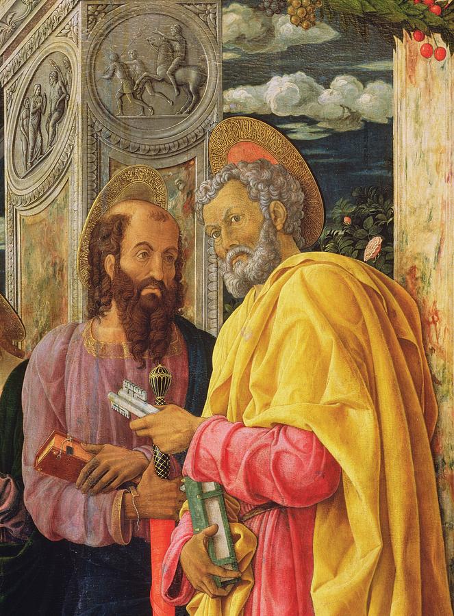 Altarpiece From San Zeno Maggiore, Verona, Detail Of The Left Hand