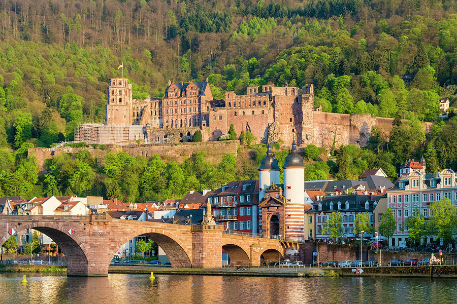 Alte Brucke Old Bridge, Heidelberg Photograph by Jason Langley Alte Brucke Old Bridge, Heidelberg Photograph by Jason Langley