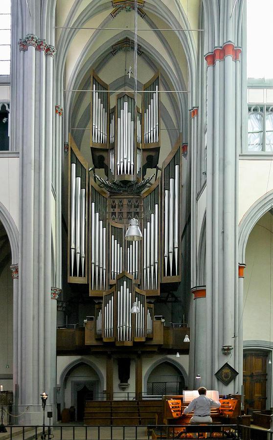 Altenberg Abbey pipe organ Photograph by Jenny Setchell