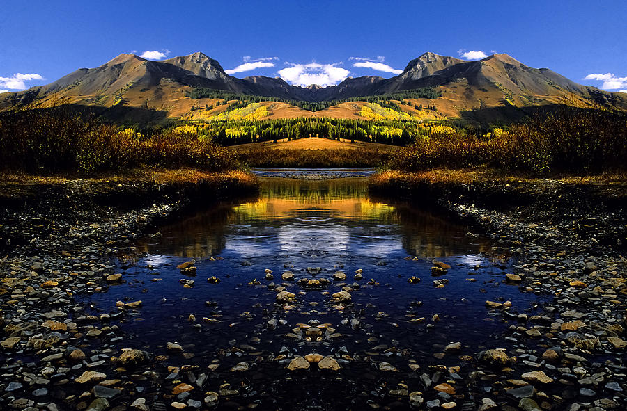 Mountains Photograph - Altered reality by Mike Bennett Mountains Photograph - Altered reality by Mike Bennett