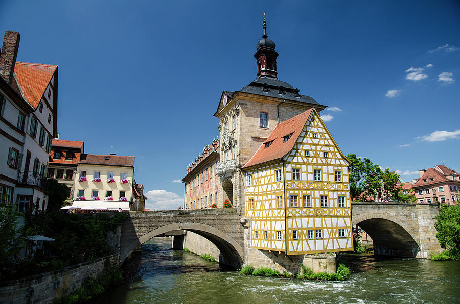 Altes Brückenrathaus, Bamberg Photograph by John Lawson, Belhaven