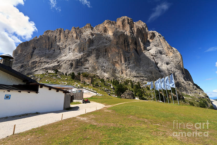 Alto Adige - Sassolungo mount  Photograph by Antonio Scarpi