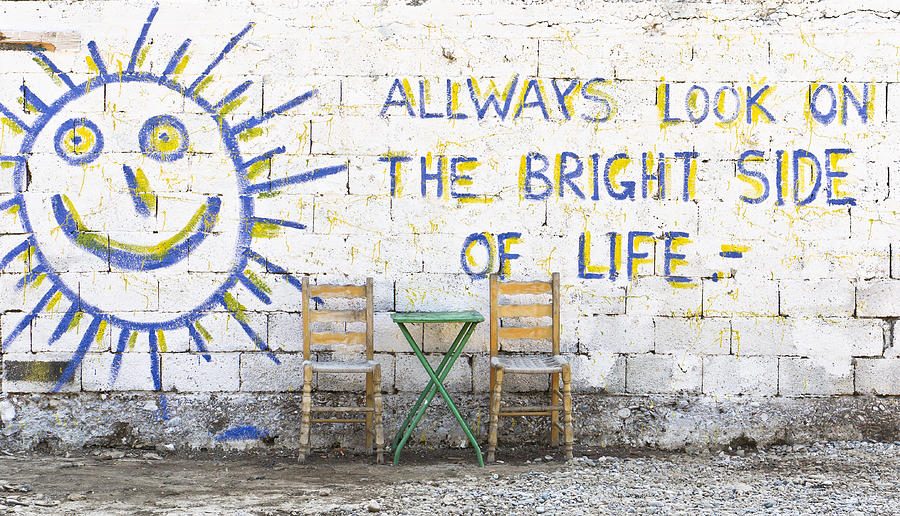 Always Look on the Bright Side Wall Art, Canvas Prints, Framed Prints, Wall  Peels