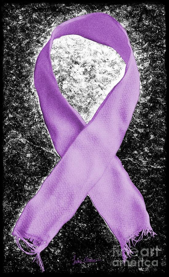 Alzheimers Awareness Ribbon Photograph by Luke Moore