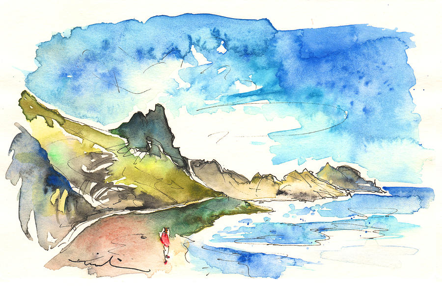 Beach Painting - Amalciga 04 by Miki De Goodaboom