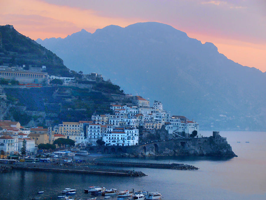 Amalfi by the Sea Photograph by Bill Cannon