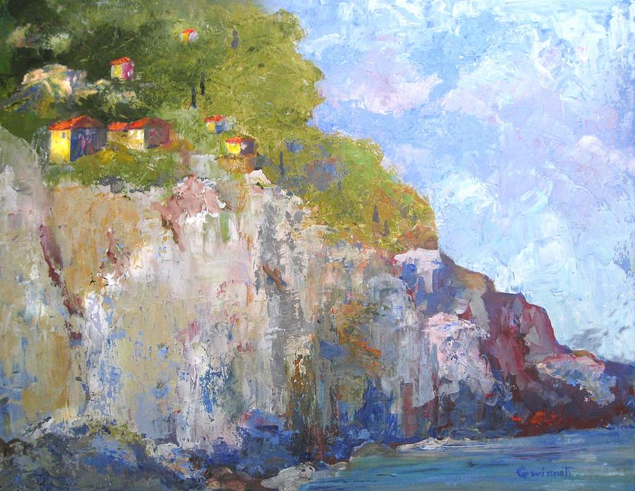Amalfi Painting - Amalfi Coast by Kathleen  Gwinnett