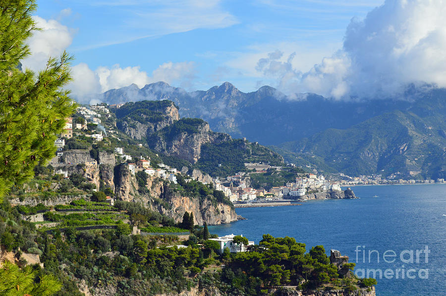 Amalfi Coast Photograph by Nancy Bradley