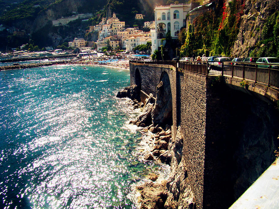 Amalfi Coast Photograph by Zinvolle Art