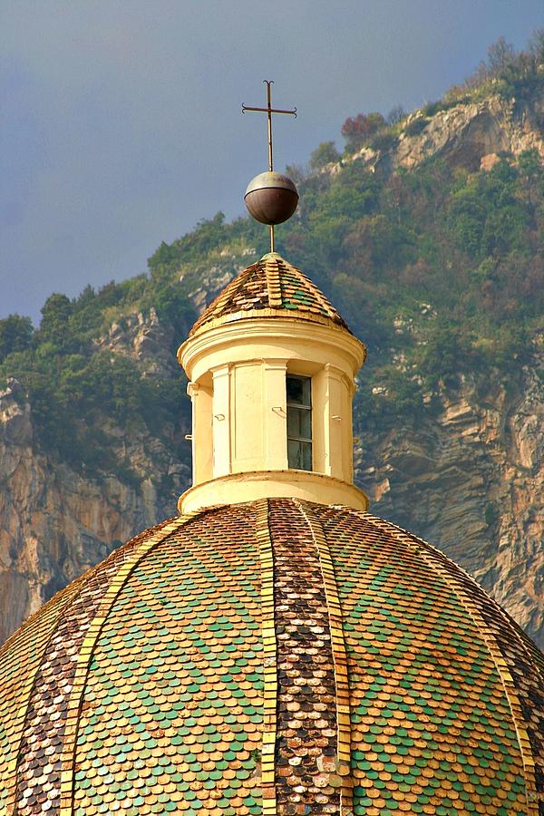 Amalfi Cross Photograph by Henry Kowalski