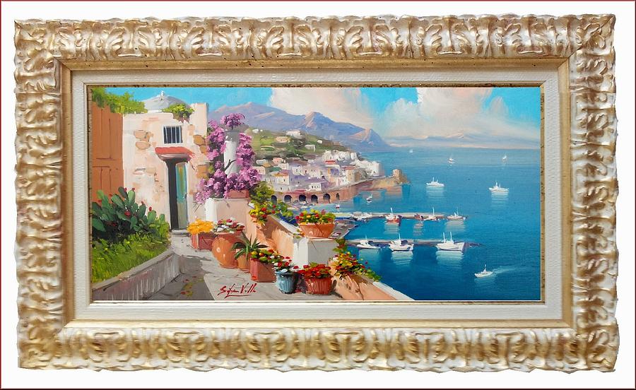 Amalfi Panorama Italy by Silvio Valli