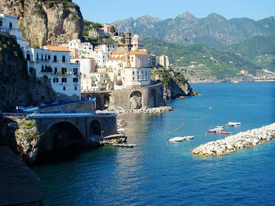 Amalfi Vista Photograph by Zinvolle Art