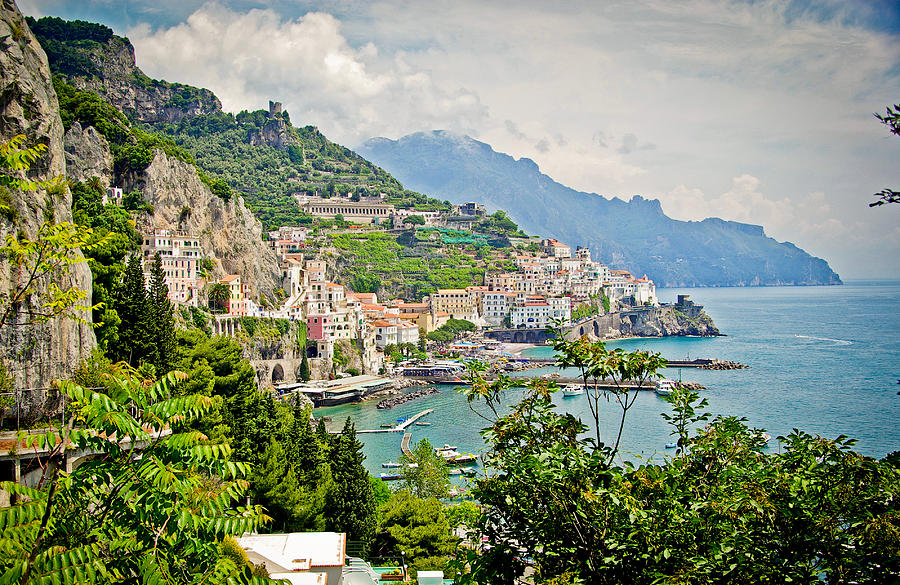 Amalfi Photograph by Will Wagner