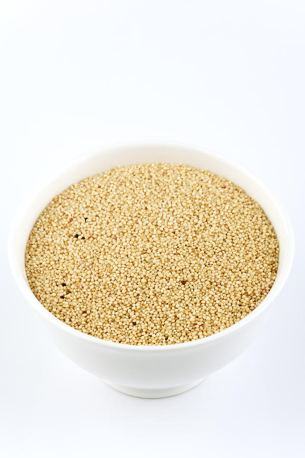 Bowl Photograph - Amaranth Grains by Geoff Kidd/science Photo Library