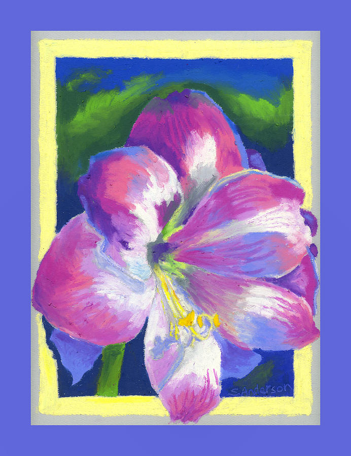 Amaryllis By Morning Painting by Stephen Anderson
