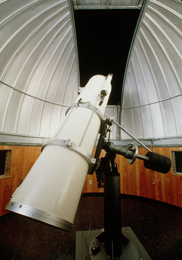 Amateur Astronomy Newtonian Reflector Telescope Photograph By Ed Young