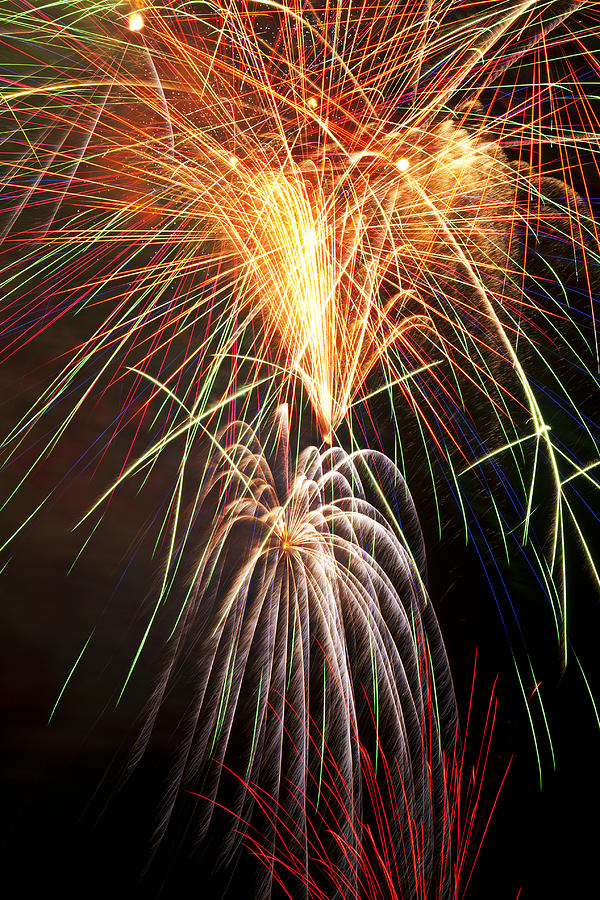 Amazing Fireworks Photograph by Garry Gay - Fine Art America