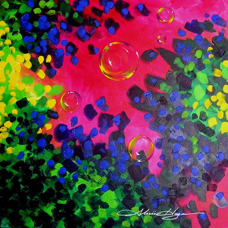 Abstract Painting - Amazing Grace by Alicia Hayes