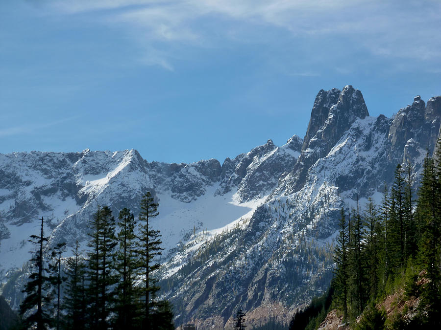 Amazing peaks Photograph by Christine Burdine - Fine Art America