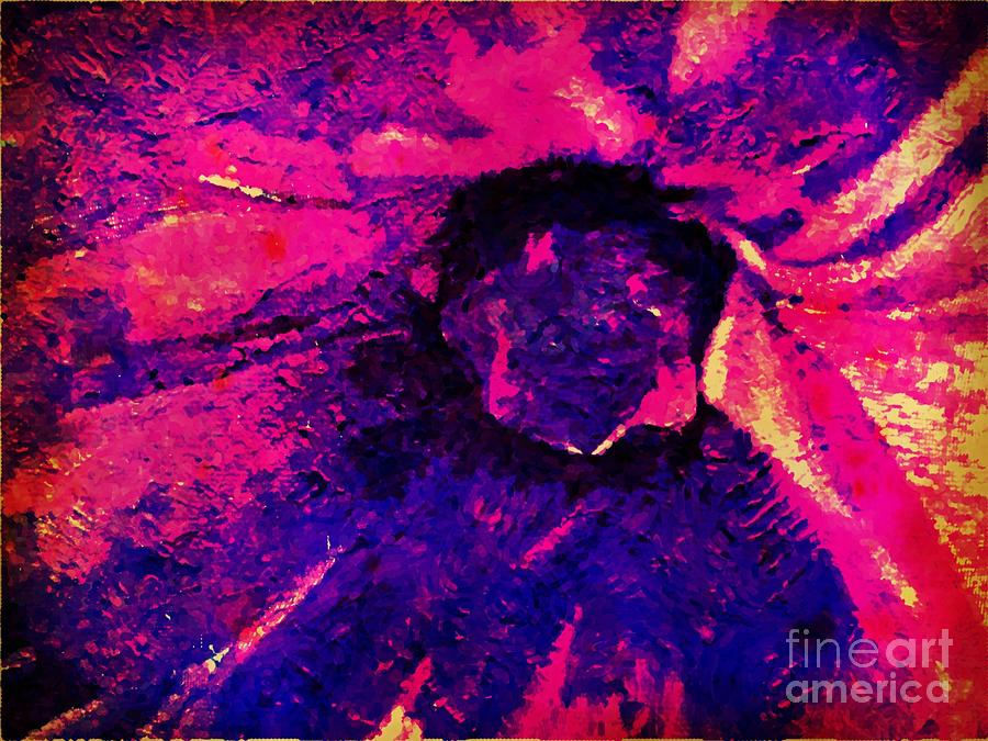 Flower Photograph - Amazingly Colorful Pansy Flower Digital Art by Spirit Baker