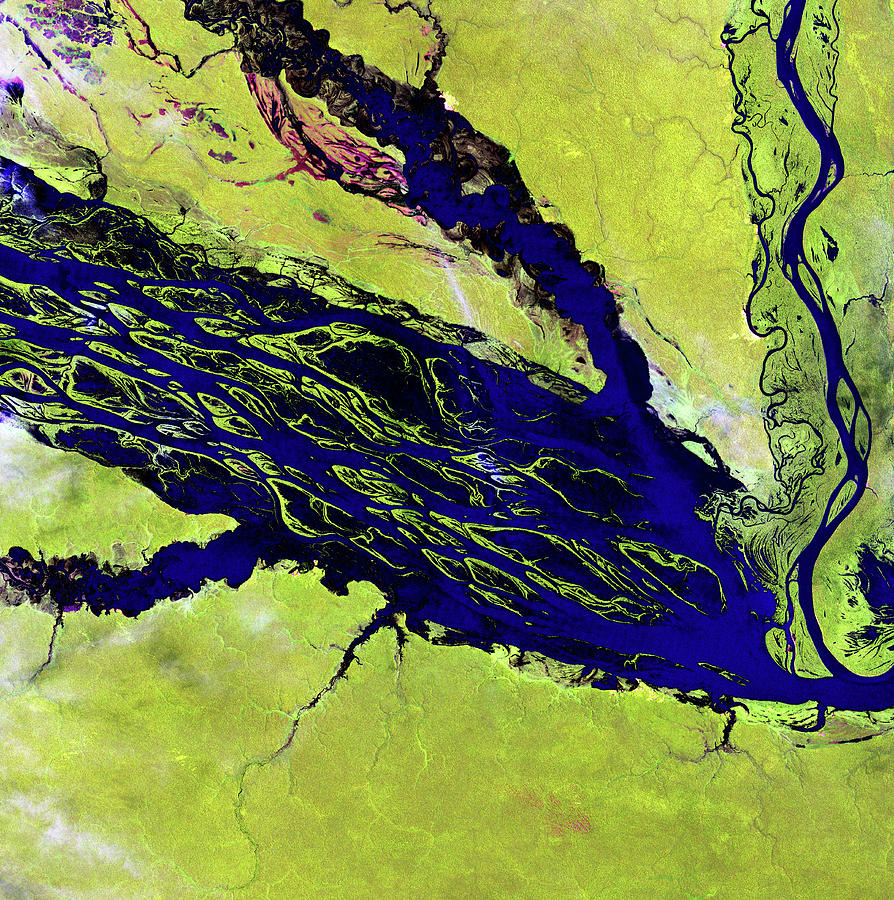 Amazon Basin River Photograph by Nasa/science Photo Library